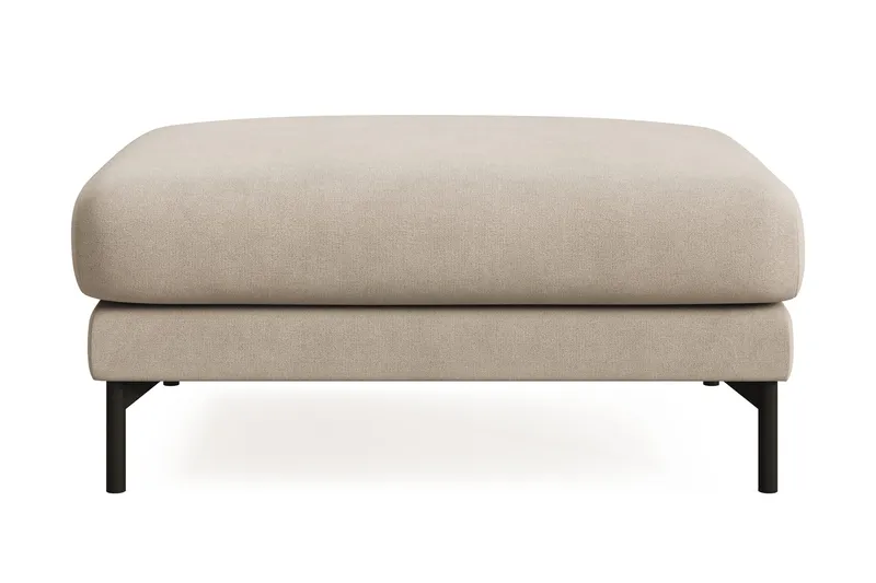 Menard Premium Fotpall i Tyg, Beige