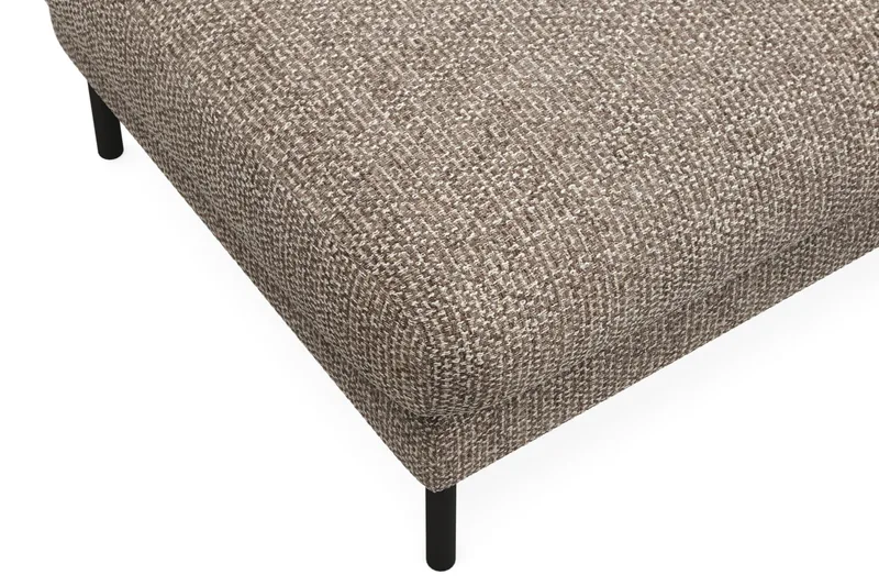 Menard Premium Fotpall i Chenille - Brun - Möbler - Vardagsrum - Stolar & sittmöbler - Pallar - Fotpall