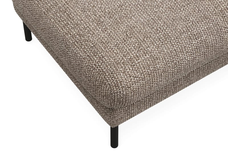 Menard Premium Fotpall i Chenille - Brun - Möbler - Vardagsrum - Stolar & sittmöbler - Pallar - Fotpall