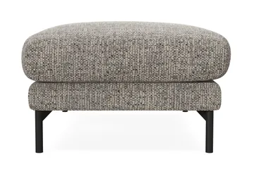 Menard Premium Fotpall i Chenille - Grå - Möbler - Vardagsrum - Stolar & sittmöbler - Pallar - Fotpall