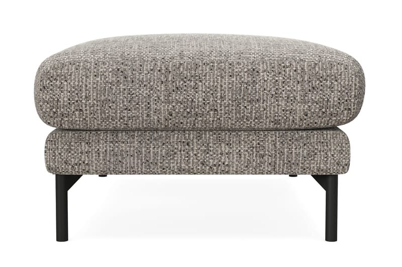 Menard Premium Fotpall i Chenille - Grå - Möbler - Vardagsrum - Stolar & sittmöbler - Pallar - Fotpall