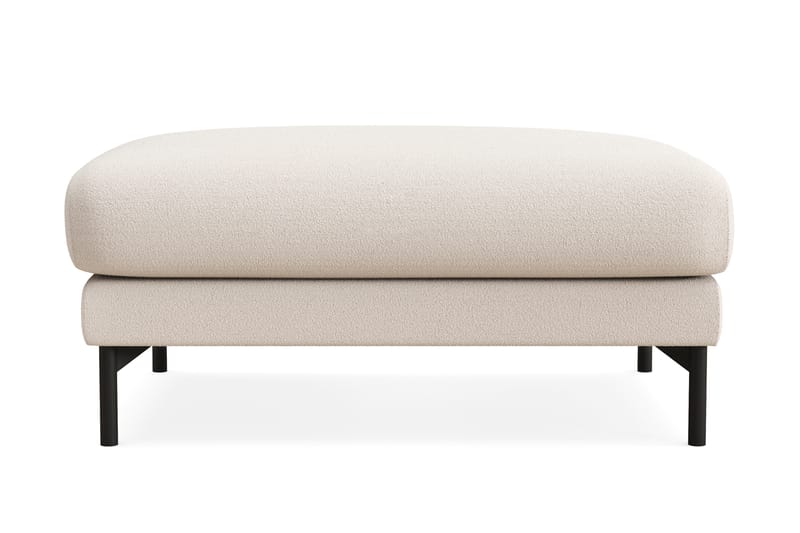 Menard Premium Fotpall i Bouclé - Ljusbeige - Möbler - Vardagsrum - Stolar & sittmöbler - Pallar - Fotpall