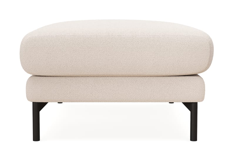 Menard Premium Fotpall i Bouclé - Ljusbeige - Möbler - Vardagsrum - Stolar & sittmöbler - Pallar - Fotpall