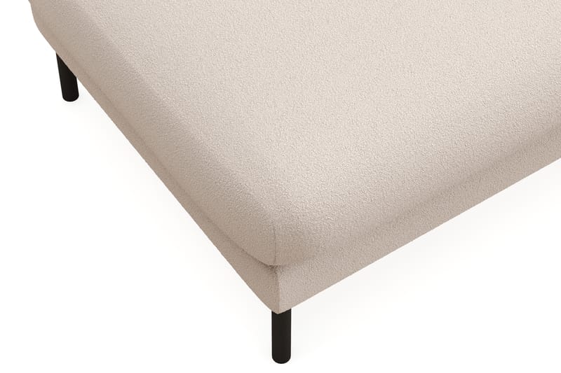 Menard Premium Fotpall i Bouclé - Ljusbeige - Möbler - Vardagsrum - Stolar & sittmöbler - Pallar - Fotpall