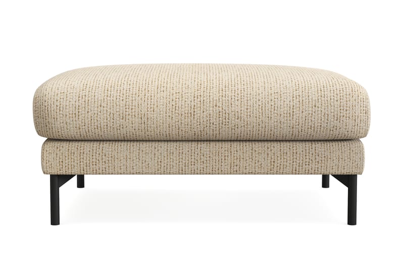 Menard Premium Fotpall i Chenille - Beige - Möbler - Vardagsrum - Stolar & sittmöbler - Pallar - Fotpall