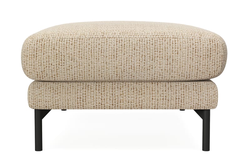 Menard Premium Fotpall i Chenille - Beige - Möbler - Vardagsrum - Stolar & sittmöbler - Pallar - Fotpall