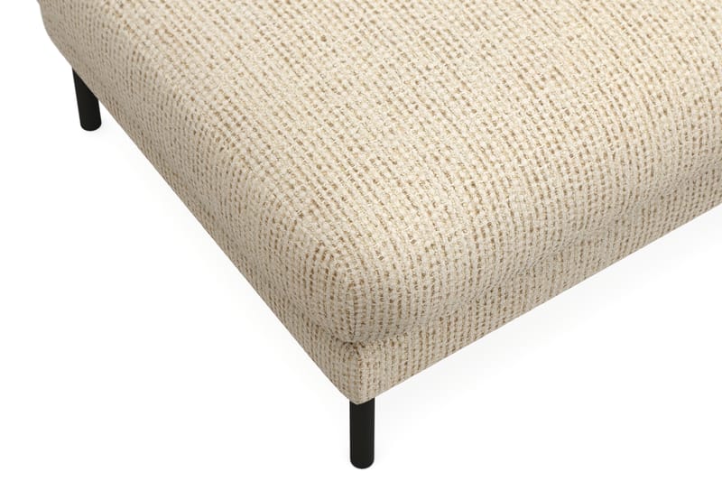 Menard Premium Fotpall i Chenille - Beige - Möbler - Vardagsrum - Stolar & sittmöbler - Pallar - Fotpall