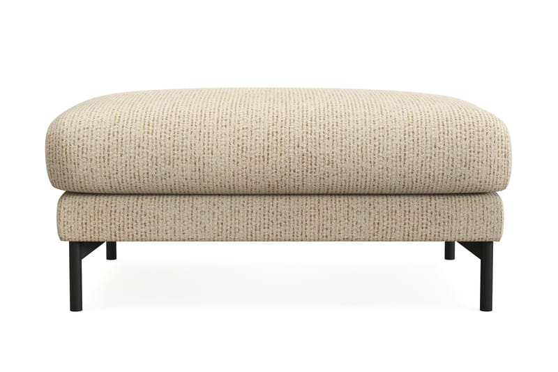 Menard Premium Fotpall i Chenille - Beige - Möbler - Vardagsrum - Stolar & sittmöbler - Pallar - Fotpall