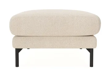 Menard Premium Fotpall i Chenille - Ljusbeige - Möbler - Vardagsrum - Stolar & sittmöbler - Pallar - Fotpall