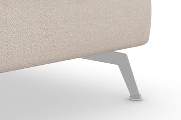 Ocean Lyx Fotpall - Beige/Krom - Möbler - Vardagsrum - Stolar & sittmöbler - Pallar - Fotpall