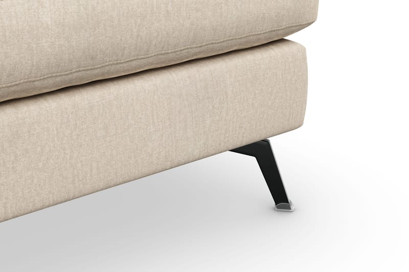 Ocean Lyx Fotpall - Beige/Sammet - Möbler - Vardagsrum - Stolar & sittmöbler - Pallar - Fotpall