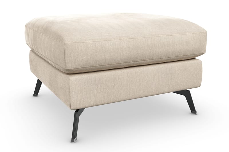 Ocean Lyx Fotpall - Beige/Sammet - Möbler - Vardagsrum - Stolar & sittmöbler - Pallar - Fotpall