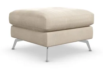 Ocean Lyx Fotpall - Beige/Sammet - Möbler - Vardagsrum - Stolar & sittmöbler - Pallar - Fotpall