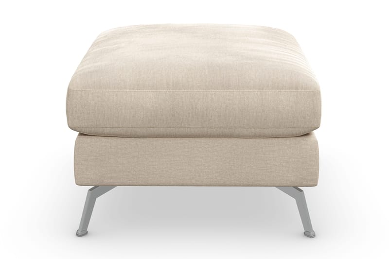 Ocean Lyx Fotpall - Beige/Sammet - Möbler - Vardagsrum - Stolar & sittmöbler - Pallar - Fotpall