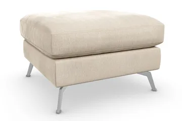 Ocean Lyx Fotpall - Beige/Sammet - Möbler - Vardagsrum - Stolar & sittmöbler - Pallar - Fotpall