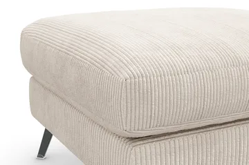Ocean Lyx Fotpall - Beige/Svart - Möbler - Vardagsrum - Stolar & sittmöbler - Pallar - Fotpall