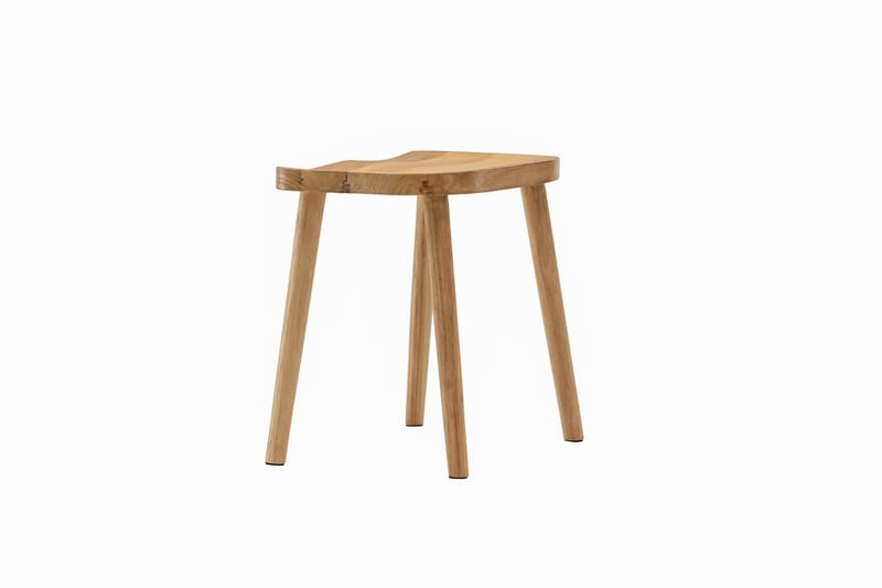 Orust Sittpall 45x31 cm - Vit - Möbler - Vardagsrum - Stolar & sittmöbler - Pallar
