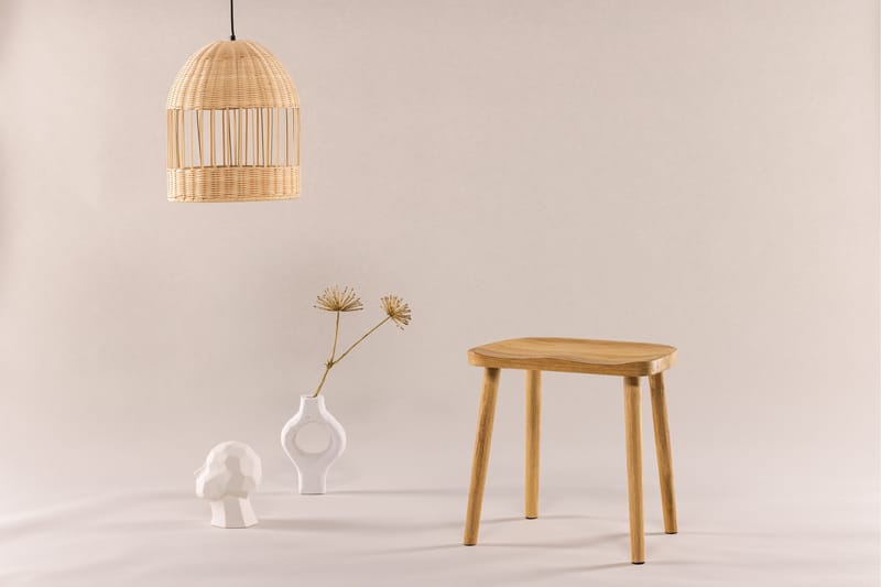 Orust Sittpall 45x31 cm - Vit - Möbler - Vardagsrum - Stolar & sittmöbler - Pallar