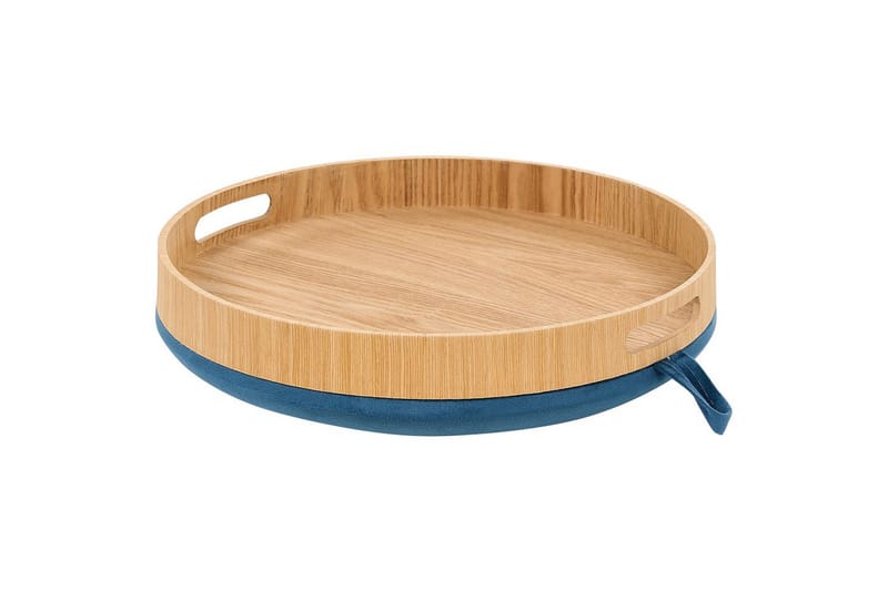 Pall Neely Blå - Blå - Möbler - Vardagsrum - Stolar & sittmöbler - Pallar - Fotpall