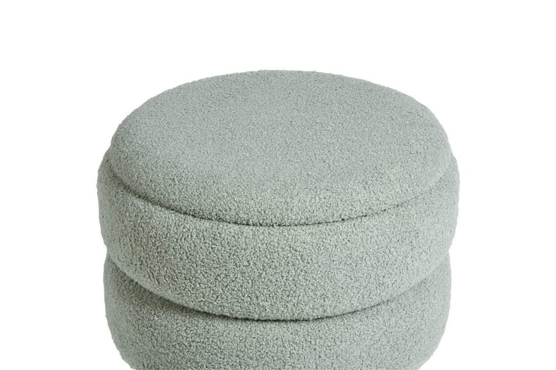 Pall Okaton Grönt/ljust trä - Grönt/ljust trä - Möbler - Vardagsrum - Stolar & sittmöbler - Pallar - Fotpall