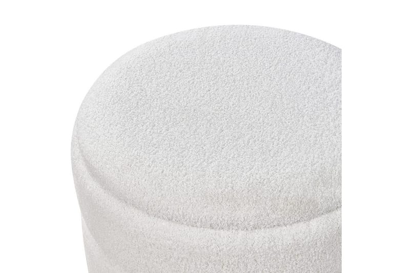 Pall Okaton Vit/ljust trä - Vit/ljust trä - Möbler - Vardagsrum - Stolar & sittmöbler - Pallar - Fotpall