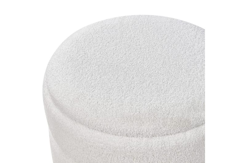 Pall Okaton Vit/ljust trä - Vit/ljust trä - Möbler - Vardagsrum - Stolar & sittmöbler - Pallar - Fotpall