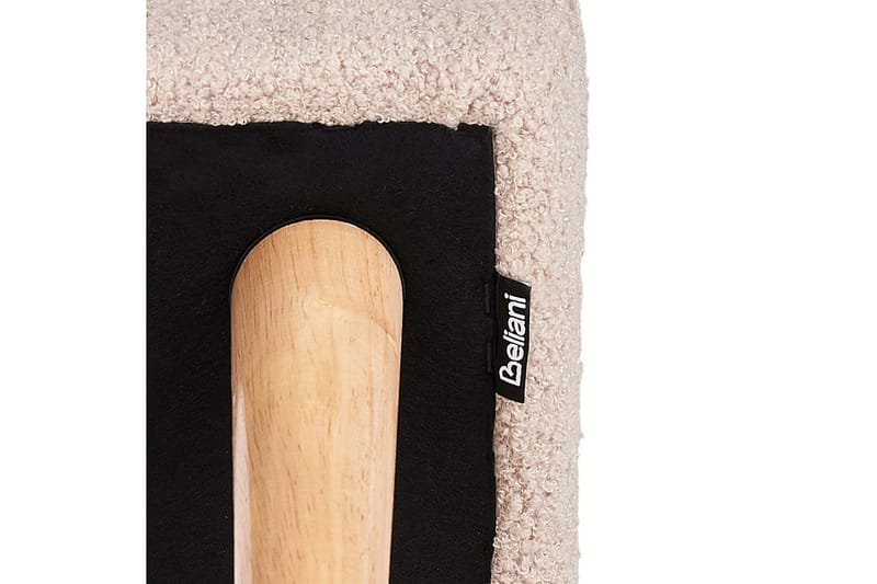 Pall Takoma Beige/ljust trä - Beige/ljust trä - Möbler - Vardagsrum - Stolar & sittmöbler - Pallar - Fotpall