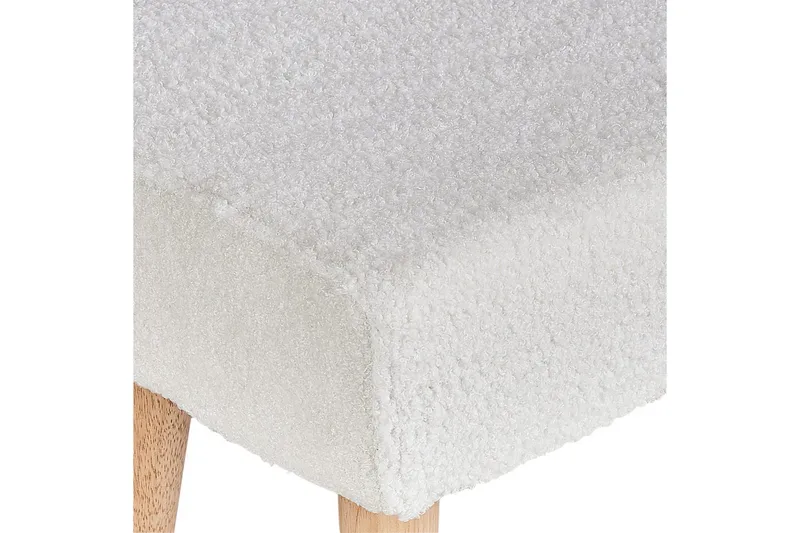 Pall Takoma Vit/ljust trä - Vit/ljust trä - Möbler - Vardagsrum - Stolar & sittmöbler - Pallar - Fotpall