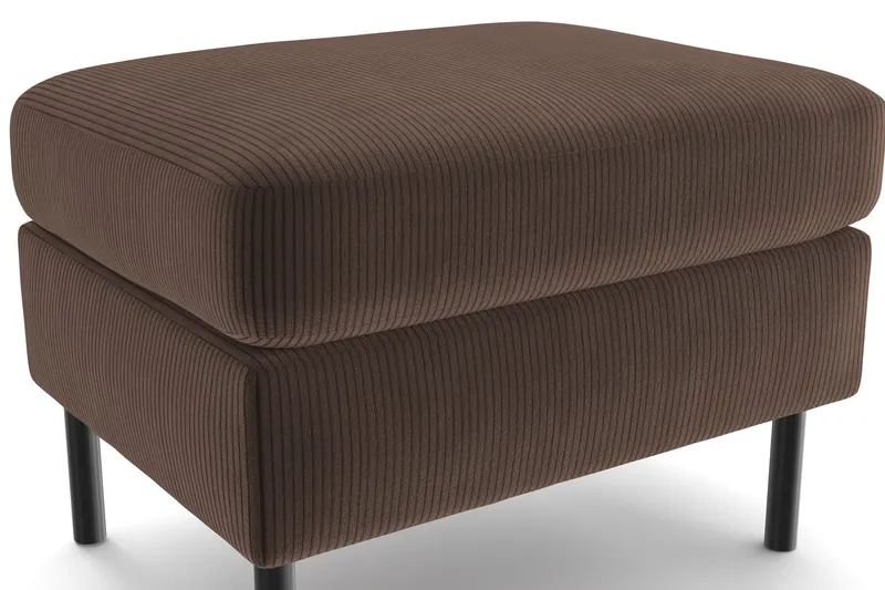 Peppe Fotpall - Brun - Möbler - Vardagsrum - Stolar & sittmöbler - Pallar - Fotpall