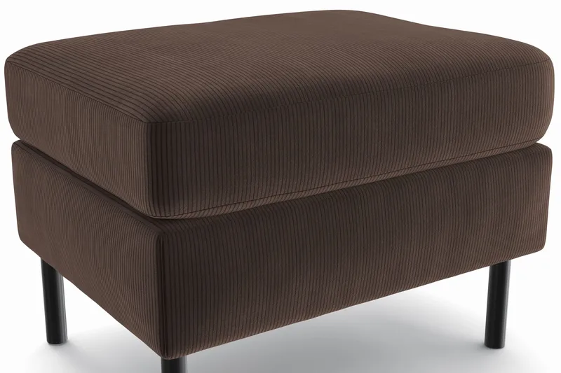 Peppe Fotpall - Brun - Möbler - Vardagsrum - Stolar & sittmöbler - Pallar - Fotpall