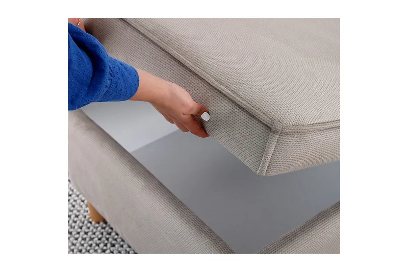 Puff Veyacen Brun - Brun - Möbler - Vardagsrum - Stolar & sittmöbler - Pallar - Fotpall