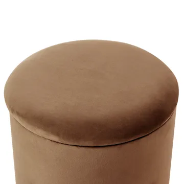 Puff Wenona - Mörkbrun - Möbler - Vardagsrum - Stolar & sittmöbler - Sittpuff