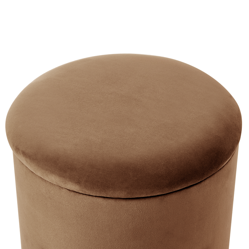 Puff Wenona - Mörkbrun - Möbler - Vardagsrum - Stolar & sittmöbler - Sittpuff