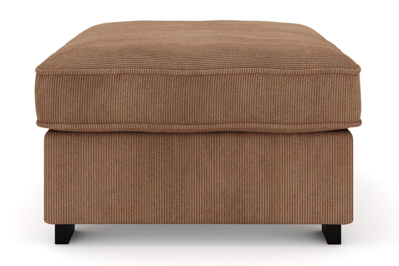 Rossita Fotpall i Manchester - Brun - Möbler - Vardagsrum - Stolar & sittmöbler - Pallar - Fotpall