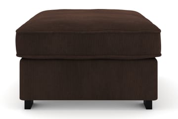 Rossita Fotpall i Manchester - Brun - Möbler - Vardagsrum - Stolar & sittmöbler - Pallar - Fotpall