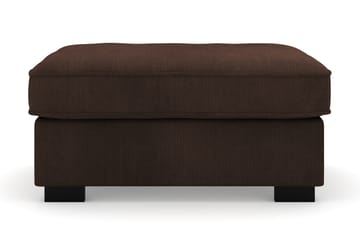 Rossita Fotpall i Manchester - Brun - Möbler - Vardagsrum - Stolar & sittmöbler - Pallar - Fotpall