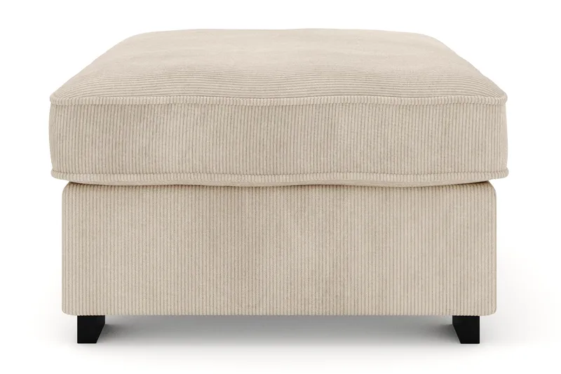 Rossita Fotpall i Manchester - Greige - Möbler - Vardagsrum - Stolar & sittmöbler - Pallar - Fotpall