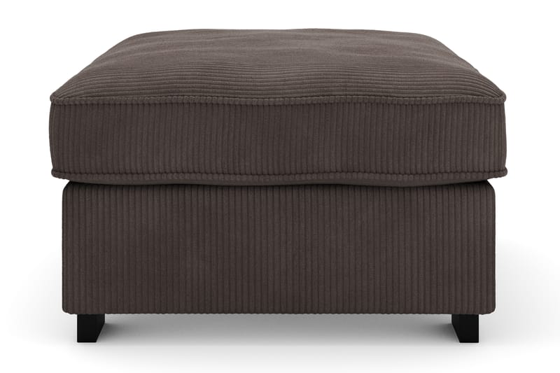 Rossita Fotpall i Manchester - Mörkgrå - Möbler - Vardagsrum - Stolar & sittmöbler - Pallar - Fotpall