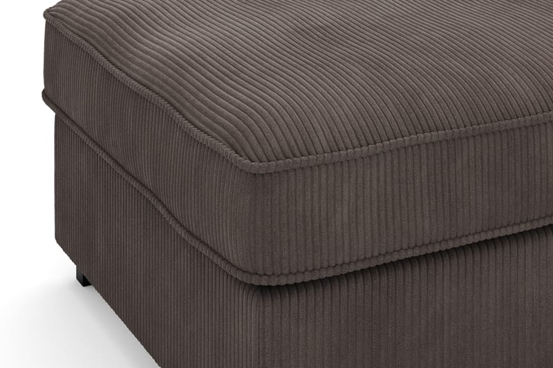 Rossita Fotpall i Manchester - Mörkgrå - Möbler - Vardagsrum - Stolar & sittmöbler - Pallar - Fotpall