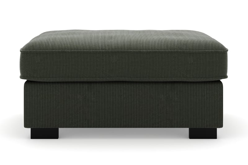 Rossita Fotpall i Manchester - Mörkgrön - Möbler - Vardagsrum - Stolar & sittmöbler - Pallar - Fotpall