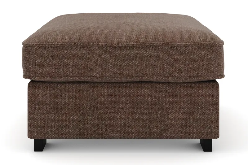 Rossita Fotpall i Tyg - Brun - Möbler - Vardagsrum - Stolar & sittmöbler - Pallar - Fotpall