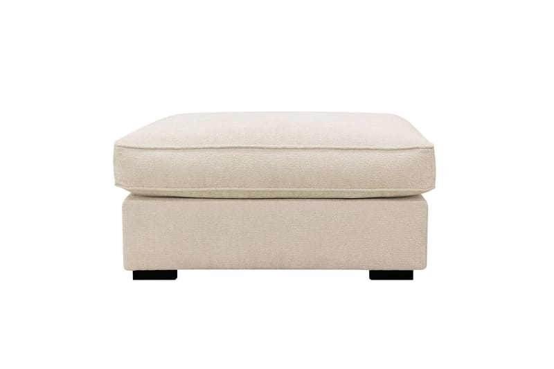 Rossita lyx Fotpall - Beige Chenille - Möbler - Vardagsrum - Stolar & sittmöbler - Pallar - Fotpall