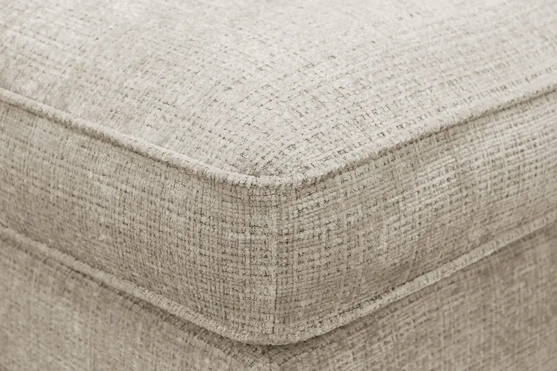 Rossita lyx Fotpall - Beige Chenille - Möbler - Vardagsrum - Stolar & sittmöbler - Pallar - Fotpall