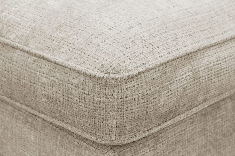 Rossita lyx Fotpall - Beige Chenille - Möbler - Vardagsrum - Stolar & sittmöbler - Pallar - Fotpall
