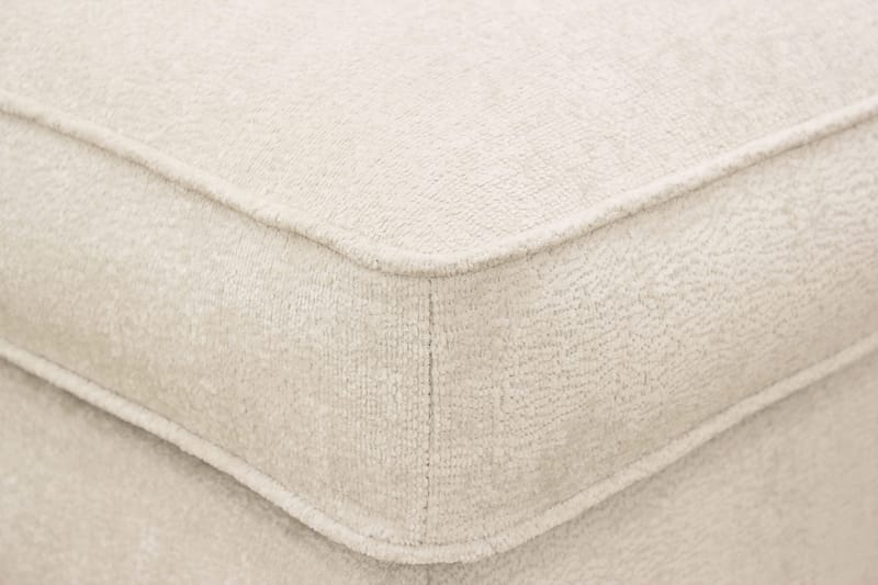 Rossita lyx Fotpall - Beige Chenille - Möbler - Vardagsrum - Stolar & sittmöbler - Pallar - Fotpall
