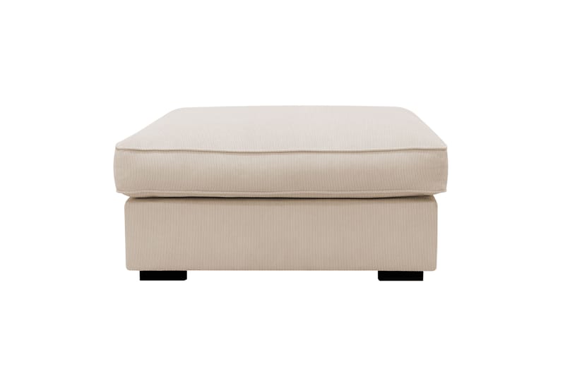 Rossita lyx Fotpall - Beige Manchester - Möbler - Vardagsrum - Stolar & sittmöbler - Pallar - Fotpall