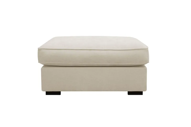 Rossita lyx Fotpall - Beige Tyg - Möbler - Vardagsrum - Stolar & sittmöbler - Pallar - Fotpall