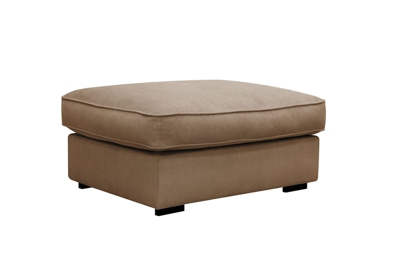 Rossita lyx Fotpall - Brun Manchester - Möbler - Vardagsrum - Stolar & sittmöbler - Pallar - Fotpall