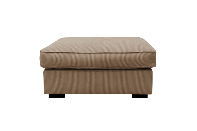 Rossita lyx Fotpall - Brun Manchester - Möbler - Vardagsrum - Stolar & sittmöbler - Pallar - Fotpall
