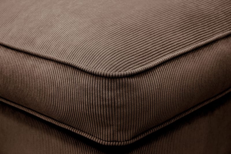 Rossita lyx Fotpall - Brun Manchester - Möbler - Vardagsrum - Stolar & sittmöbler - Pallar - Fotpall